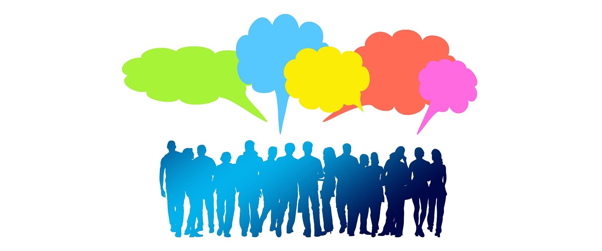 Diskussion, Kandidaten Landrat, Landkreis Altoetting, Forum, Bild Pixabay Viele Menschen stehen zusammen und sprechen.