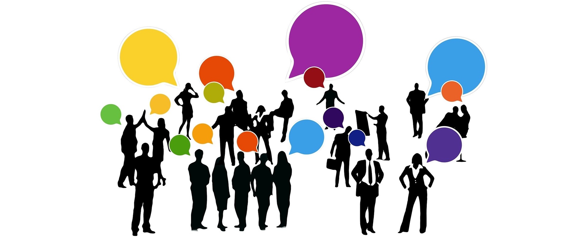 Diskussion, Kandidaten Buergermeister, Stadt Altoetting, Forum, Bild Pixabay Viele Menschen stehen zusammen und sprechen.