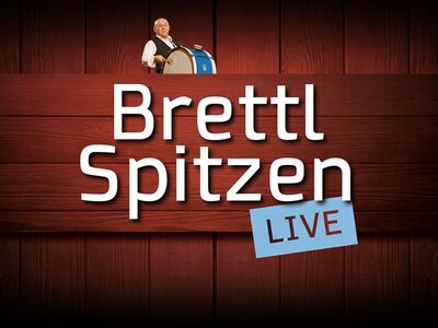 Schriftzug Brettl Spitzen Live