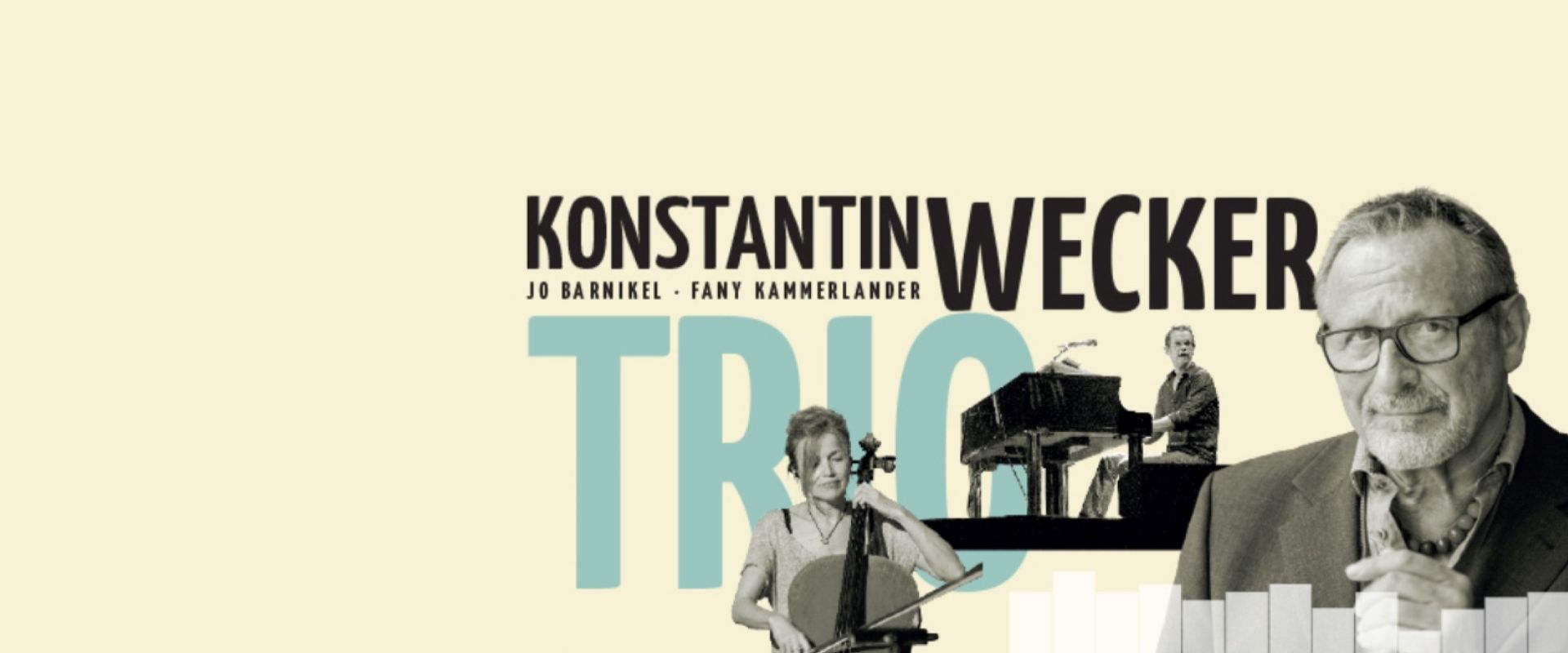 Konstantin Wecker, Jo Barnikel am Klavier und Ausnahme-Cellistin Fany Kammerlander