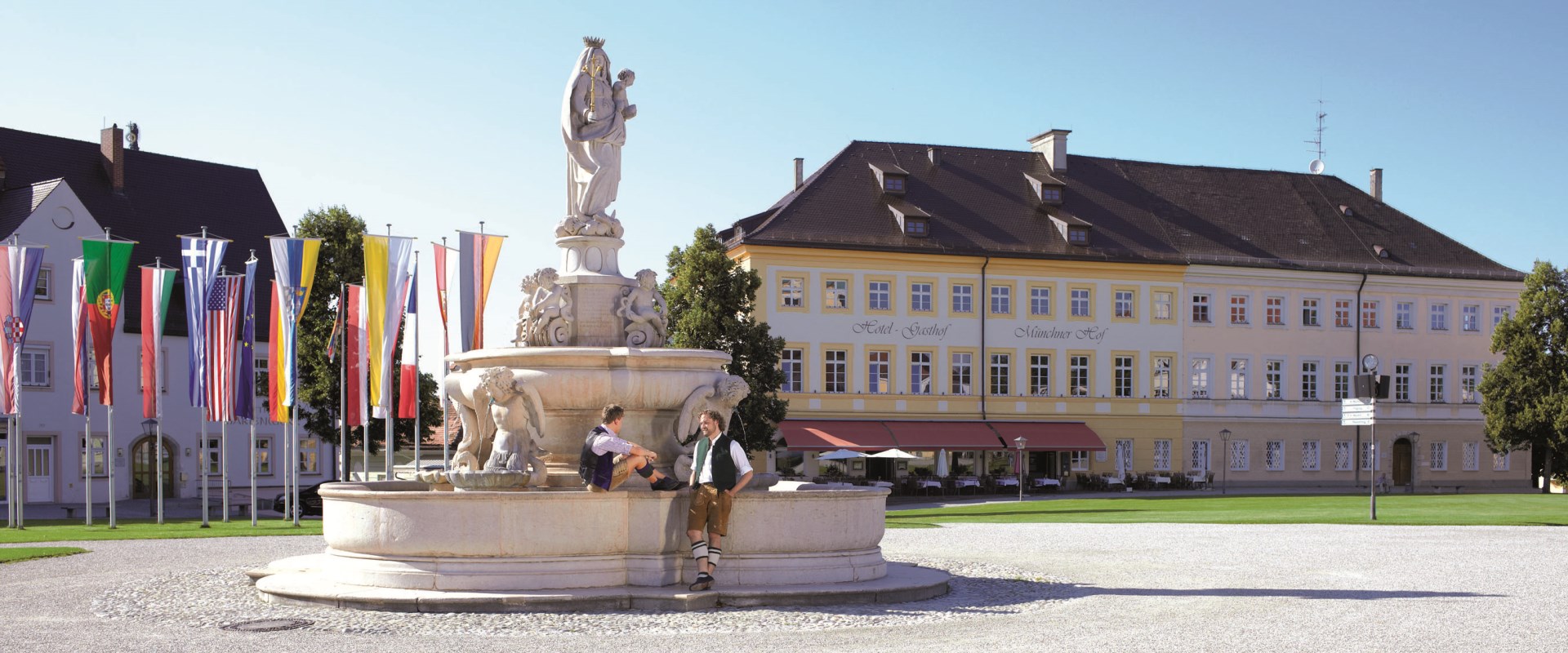 Marienbrunnen Kapellplatz Altötting