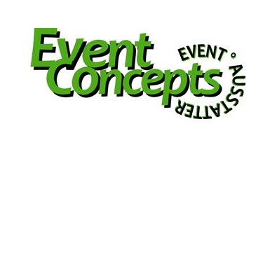 Das Logo des Event Concepts als Partner im Altöttinger Forum.