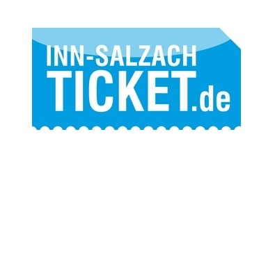 Das Logo von Inn-Salzach-Ticket einem Partner des Altöttinger Forums.